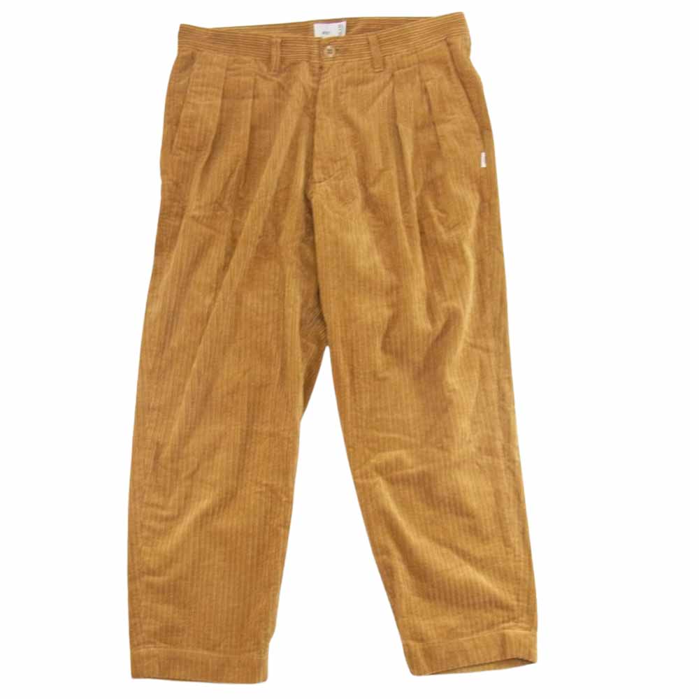 WTAPS ダブルタップス 212TQDT-PTM02 TUCK 02 TROUSERS COTTON