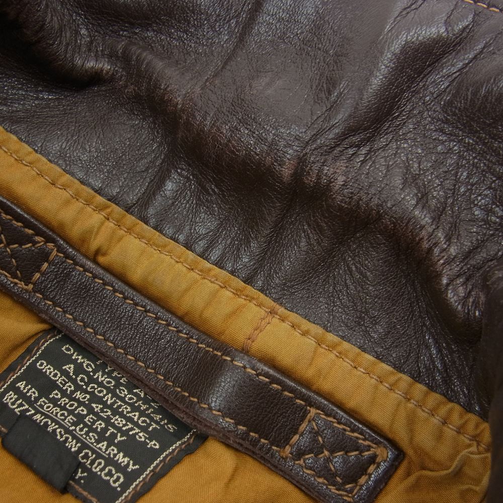 Buzz Rickson's バズリクソンズ BR80210 A-2 Horse Hide GIL ELVGREN