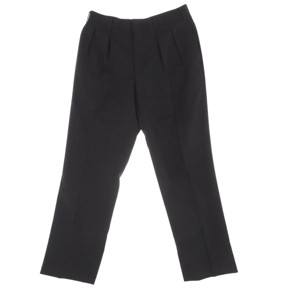 BURBERRY LONDON バーバリー ロンドン ストライプ テーラードジャケット スラックスパンツ セットアップ ブラック ブラック系【中古】