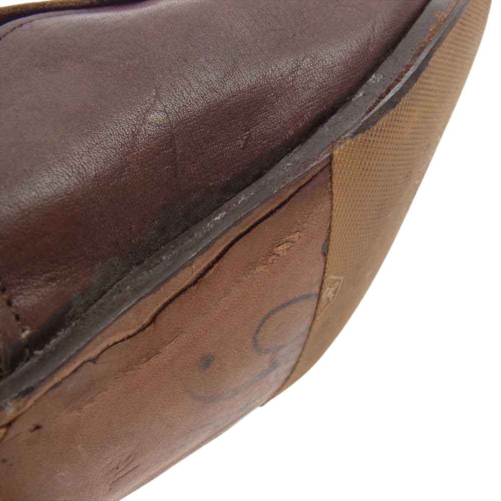 Paul Harnden ポールハーデン キルト付き レザー シューズ 短靴 ブラウン系 6L【中古】