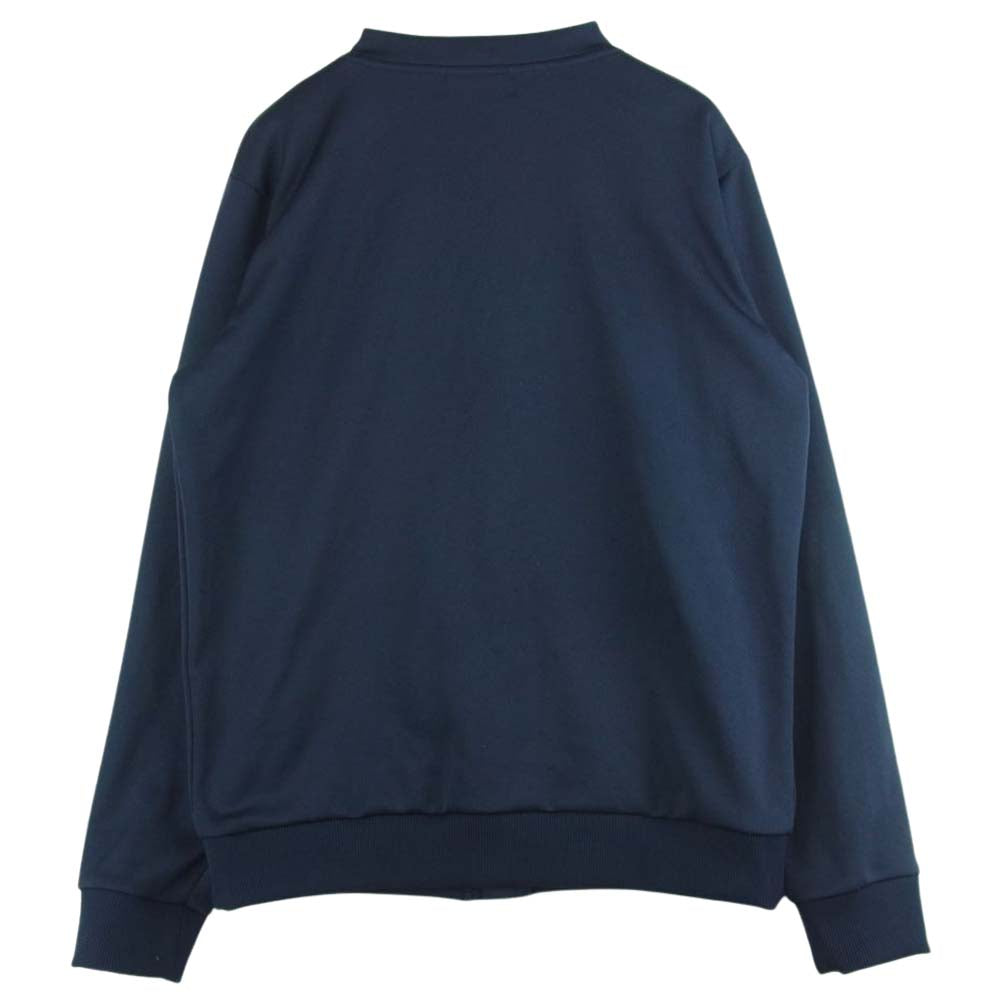 FRED PERRY フレッドペリー F1671 JERSEY CARDIGAN ジャージ ポリエステル カーティガン 日本製 ダークネイビー系 M【中古】