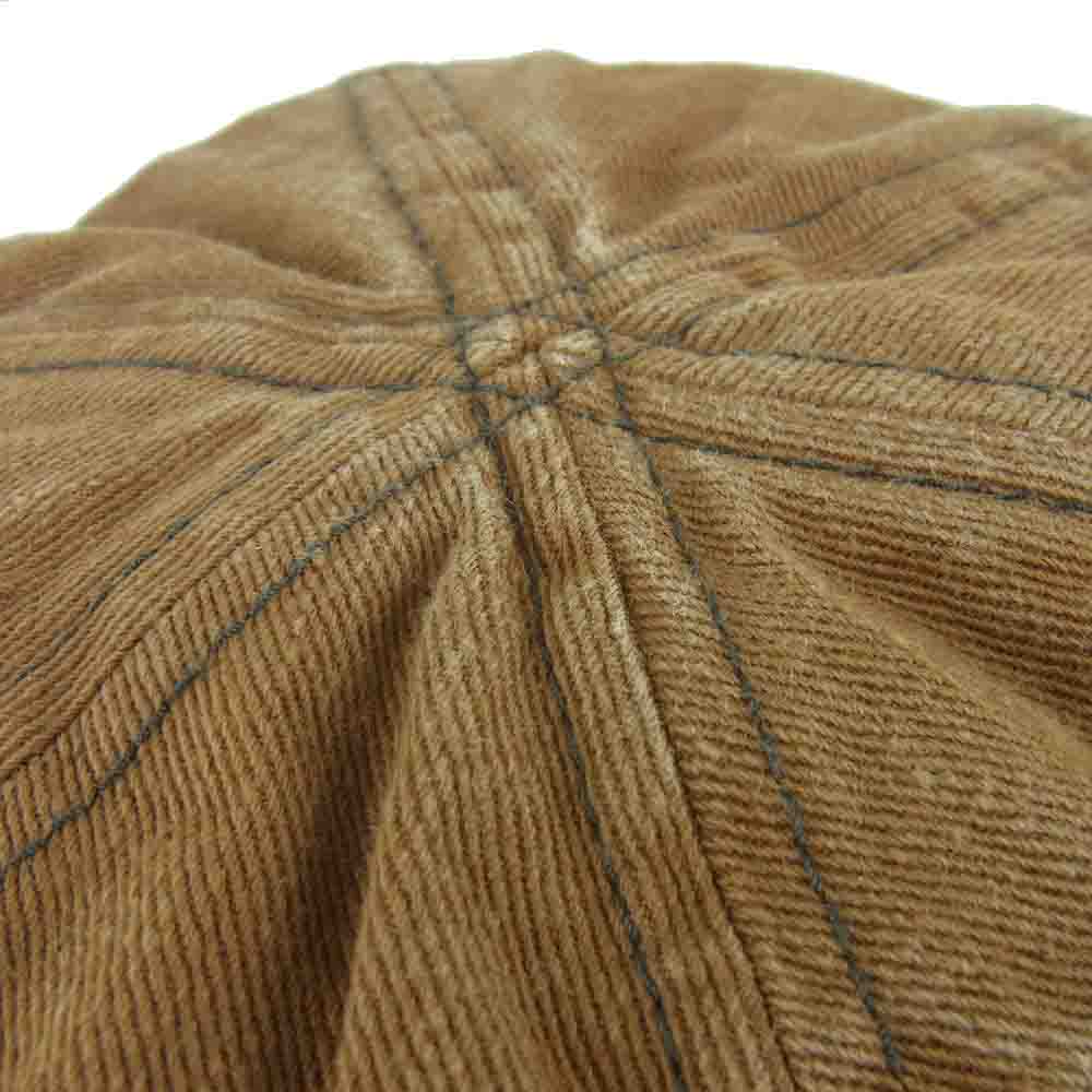 The REAL McCOY'S ザリアルマッコイズ WW1 BROWN FATIGUE HAT 6パネル ワーク ハット 帽子 ブラウン系 7.75【中古】