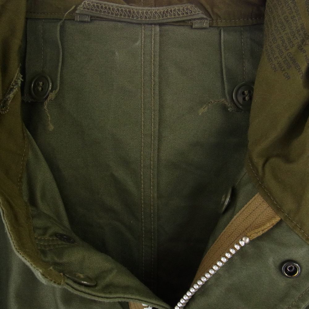 The REAL McCOY'S ザリアルマッコイズ PARKA-SHELL M-1951 フィールド パーカー モッズ コート モスグリーン系【中古】