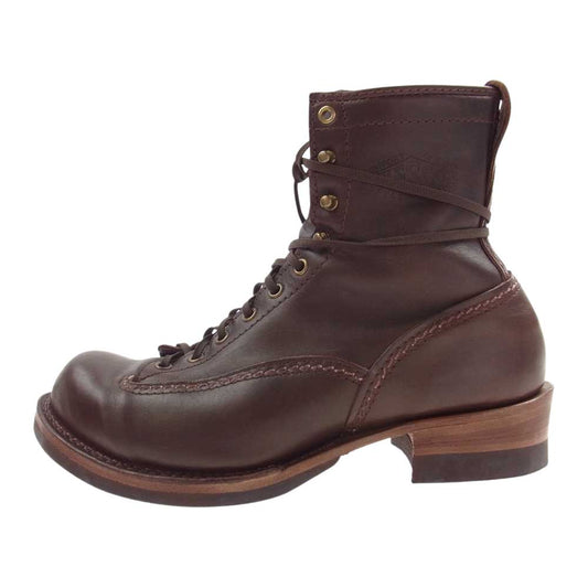 WESCO ウエスコ Brown Chromexcel Jobmaster Lace to Toe ブラウン クロムエクセル カウハイド ジョブマスター ブーツ ブラウン系 US9.5E【中古】