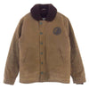 WESCO ウエスコ × DEHEN N-1 JACKET Dark Tan & Brown Sheep Skin Mouton ディーエン オイルド デッキ ジャケット ライトブラウン系 M【中古】