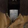 WESCO ウエスコ × DEHEN N-1 JACKET Dark Tan & Brown Sheep Skin Mouton ディーエン オイルド デッキ ジャケット ライトブラウン系 M【中古】