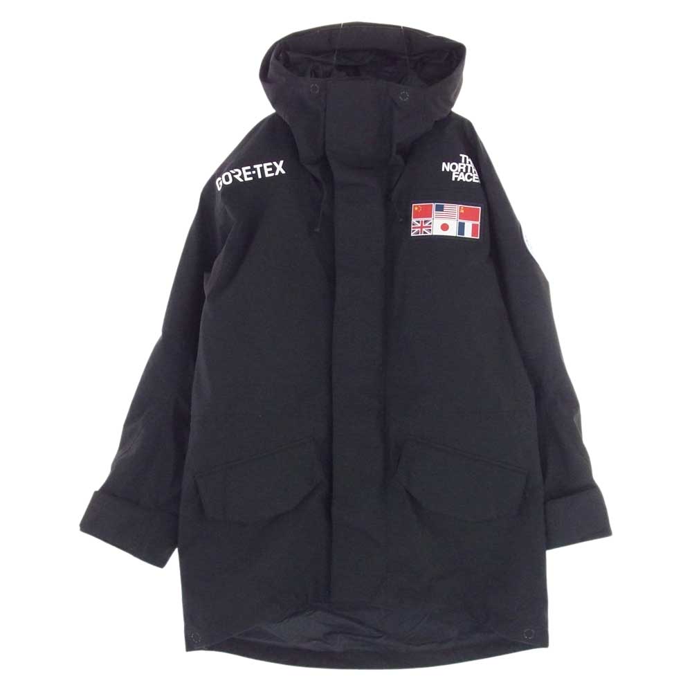 THE NORTH FACE ノースフェイス NP61930R TRANS ANTARCTICA PARKA トランス アンタークティカ シェル マウンテン パーカ ジャケット ブラック系 L【中古】