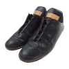LOUIS VUITTON ルイ・ヴィトン GO 0093 ロゴパッチ レザー ローカット スニーカー ブラック系 6.5【中古】