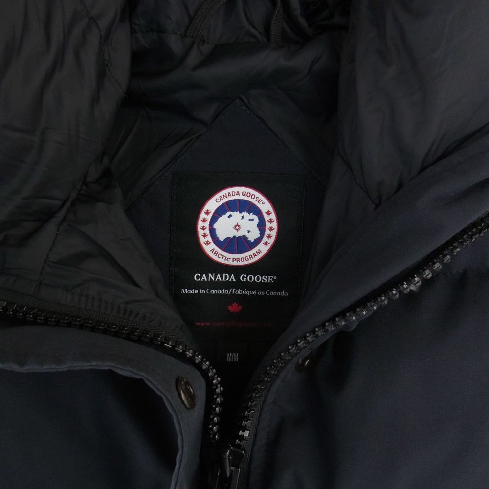 CANADA GOOSE カナダグース 2302JL R 国内正規品 グリフィンタグ MACKENZIE PARKA マッケンジーパーカー ダウンジャケット ダークネイビー系 M【中古】