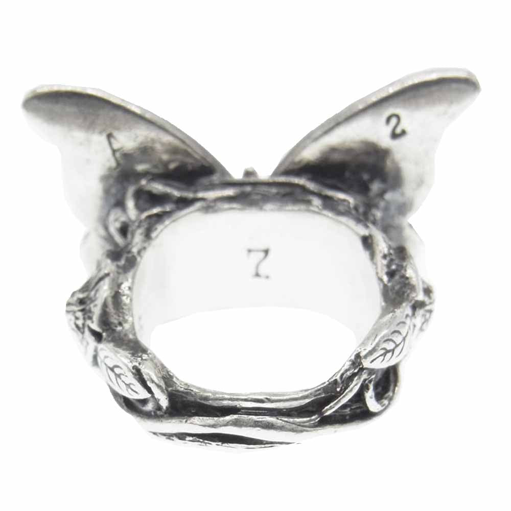 リリーエルランドソン the MORPHO モルフォ リング シルバー系 マルチカラー系 12号【中古】