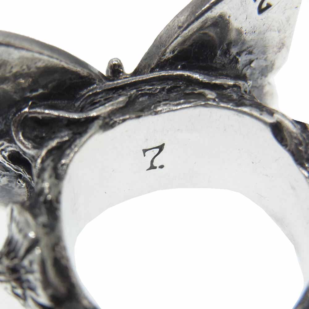 リリーエルランドソン the MORPHO モルフォ リング シルバー系 マルチカラー系 12号【中古】