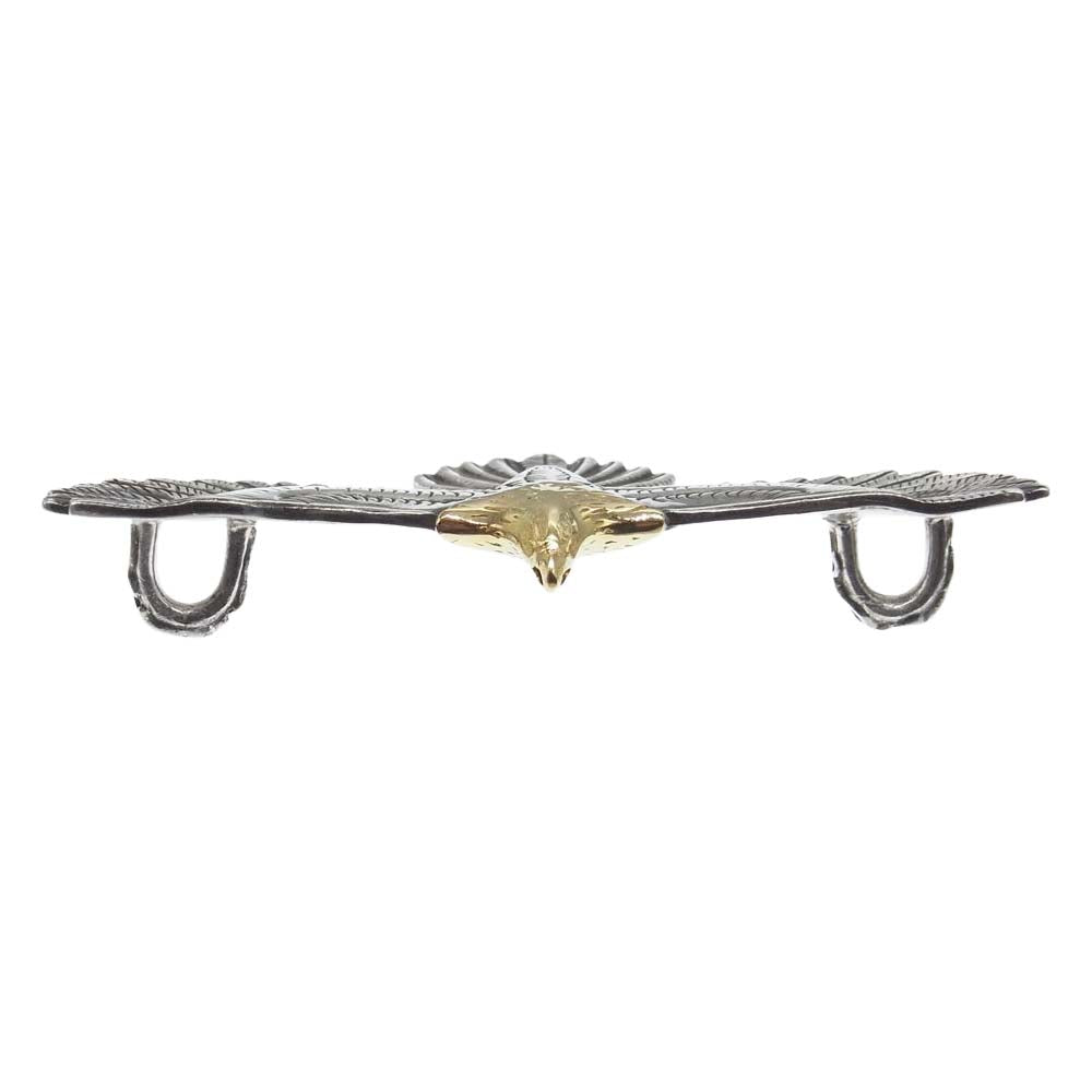 THE FLAT HEAD ザフラットヘッド 頭金 イーグル ペンダント トップ シルバー系 ゴールド系【中古】