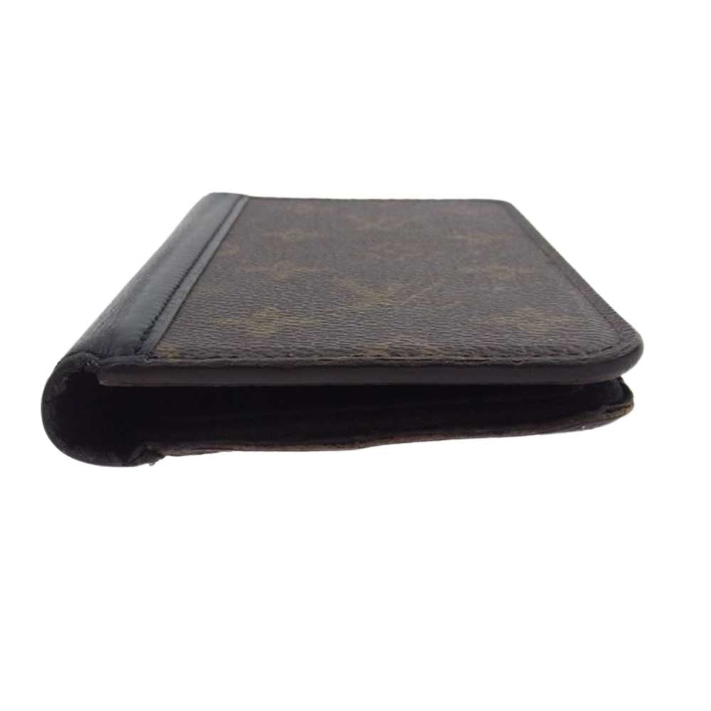 LOUIS VUITTON ルイ・ヴィトン M69577 iPhone 11 モノグラム フォリオ スマホケース ダークブラウン系【中古】