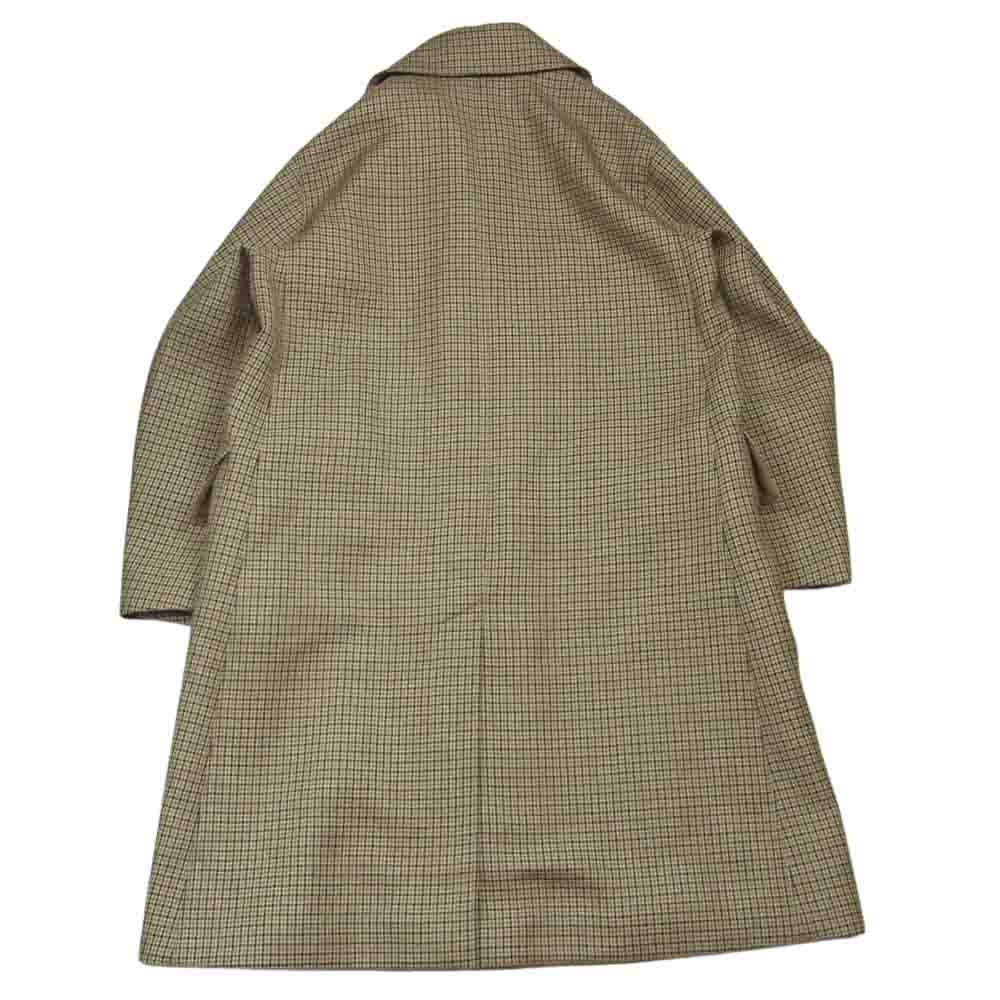 AURALEE FACE CHECK 17AW DOUBLE オーラリー COAT LONG ⁄ AURALEE