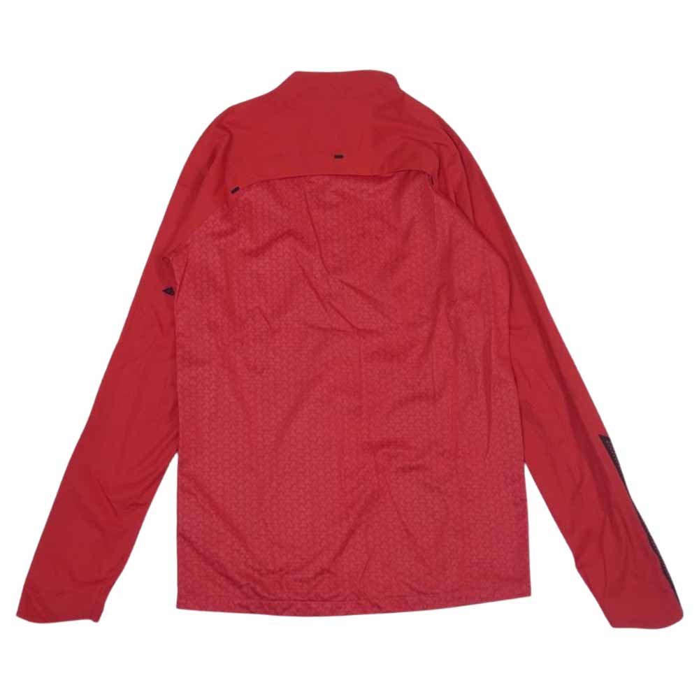 NIKE ナイキ AJ2392-661 JORDAN × PARIS SAINT GERMAIN ジョーダン パリ サンジェルマンハーフジップ ゲーム シャツ レッド系 S【中古】