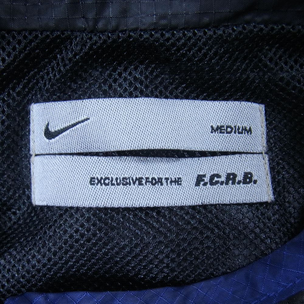 F.C.R.B. エフシーアールビー × NIKE FC レアル ブリストル ナイロン プルオーバー シャツ ブラック系 M【中古】