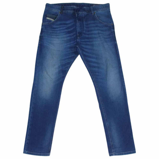 DIESEL ディーゼル 25594 KROOLEY-NE ジョグジーンズ スウェット デニムパンツ インディゴブルー系 32【中古】