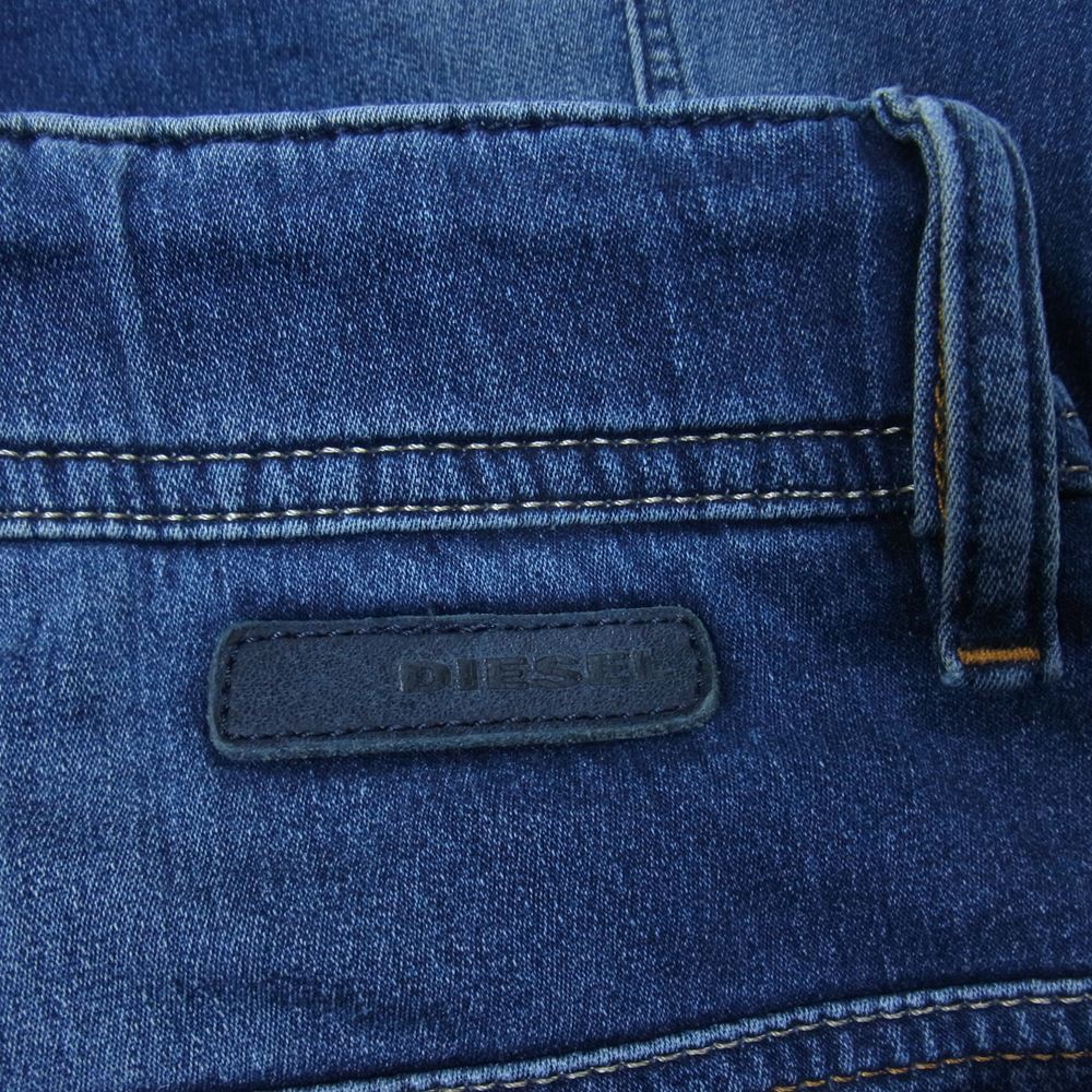 DIESEL ディーゼル 25594 KROOLEY-NE ジョグジーンズ スウェット デニムパンツ インディゴブルー系 32【中古】