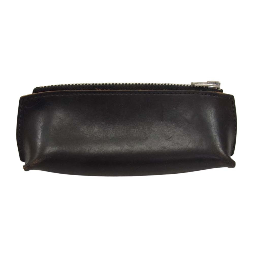 schott ショット レザー ワンスター ペンケース  ブラック系【中古】