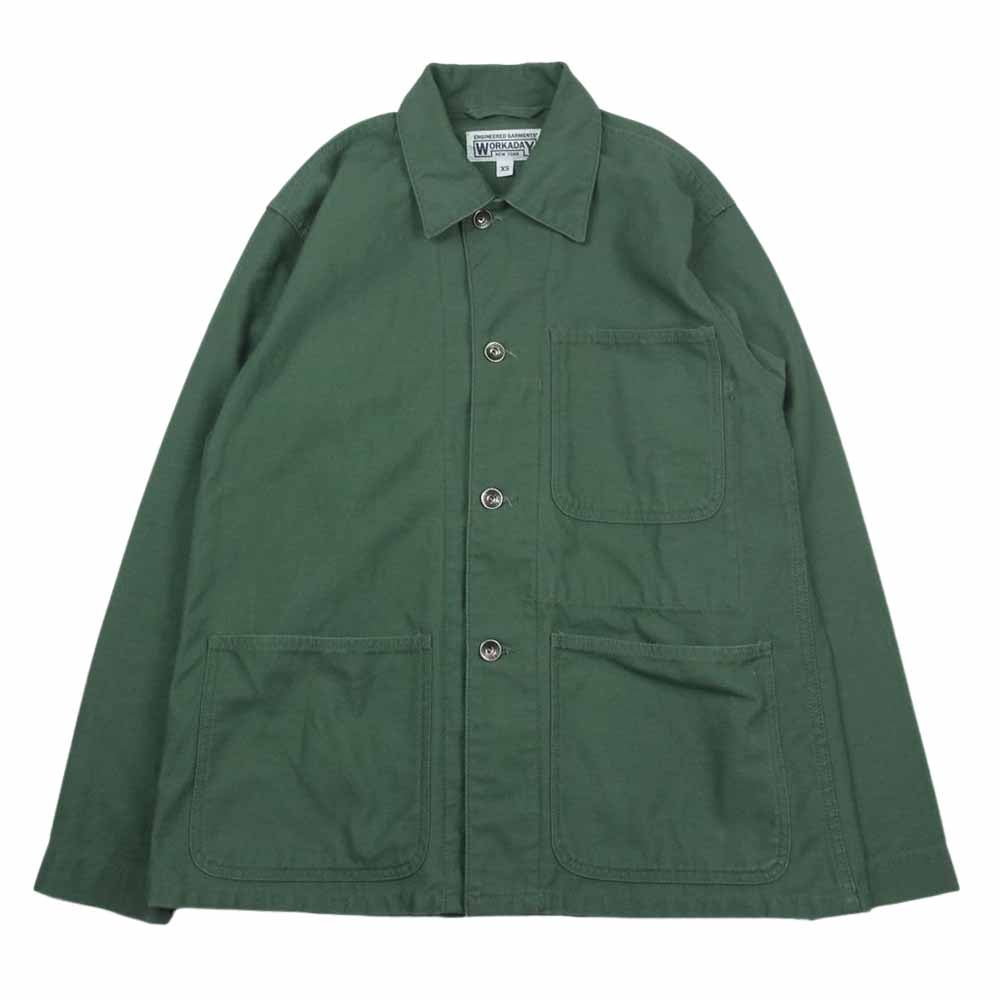 Engineered Garments エンジニアードガーメンツ WORKADAY ワーカデイ カバーオール カーキ カーキ系 XS【中古】