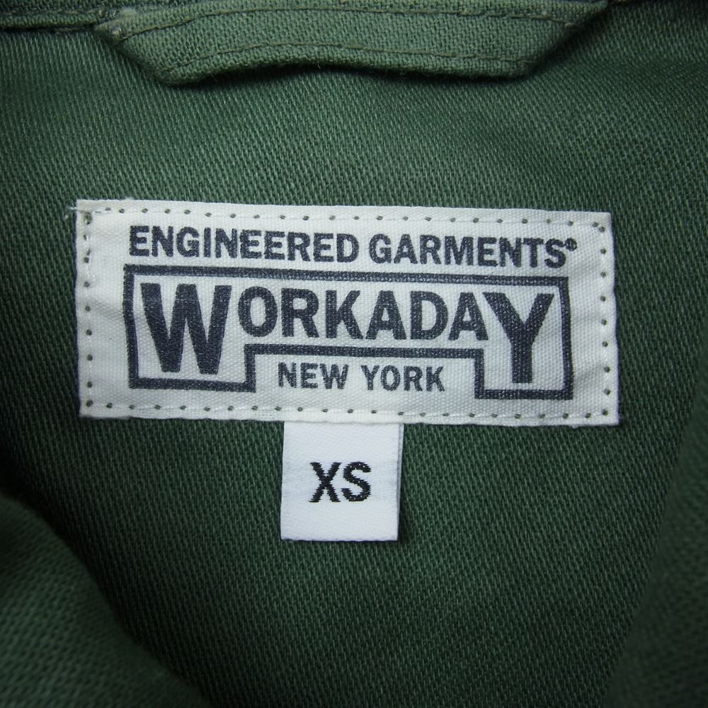 Engineered Garments エンジニアードガーメンツ WORKADAY ワーカデイ カバーオール カーキ カーキ系 XS【中古】