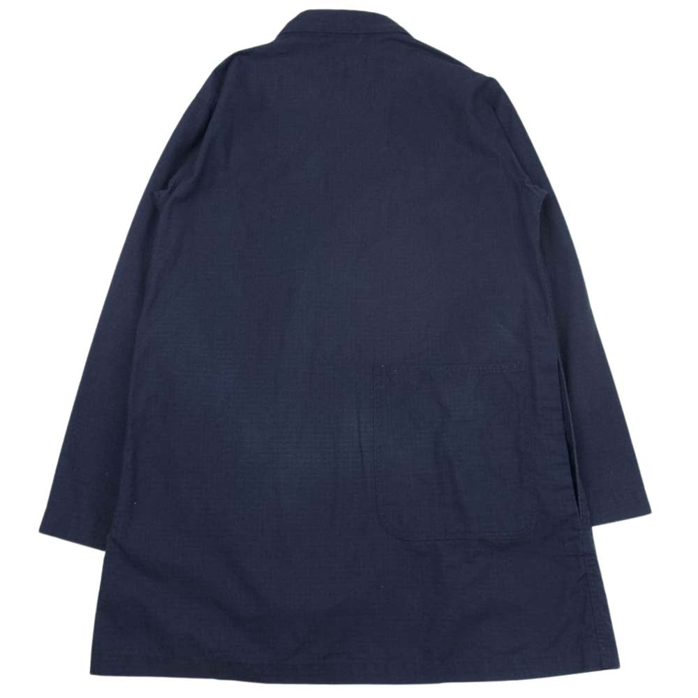 Engineered Garments エンジニアードガーメンツ WORKADAY ワーカデイ リップストップ ショップコート  ネイビー系 S【中古】