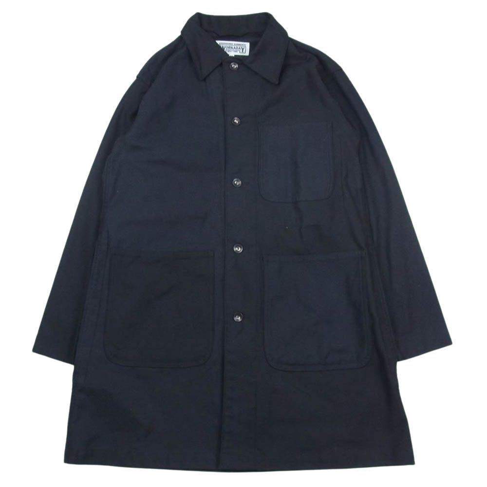 Engineered Garments エンジニアードガーメンツ WORKADAY ワーカデイ ショップコート ブラック ブラック系 XS【中古】