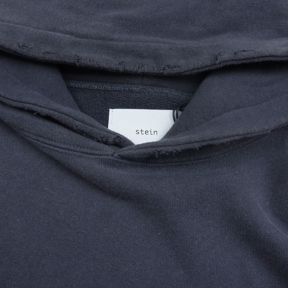 シュタイン ST.109 OVERSIZED REBUILD SWEAT HOOD TENDERLY オーバーサイズ プルオーバ― フーディ パーカー チャコール系 S【中古】