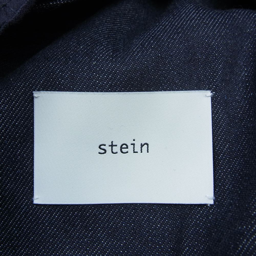 シュタイン ST.294-1 OVERSIZED BELTED DENIM JACKET オーバーサイズ ベルテッド デニムジャケット インディゴブルー系 S【美品】【中古】