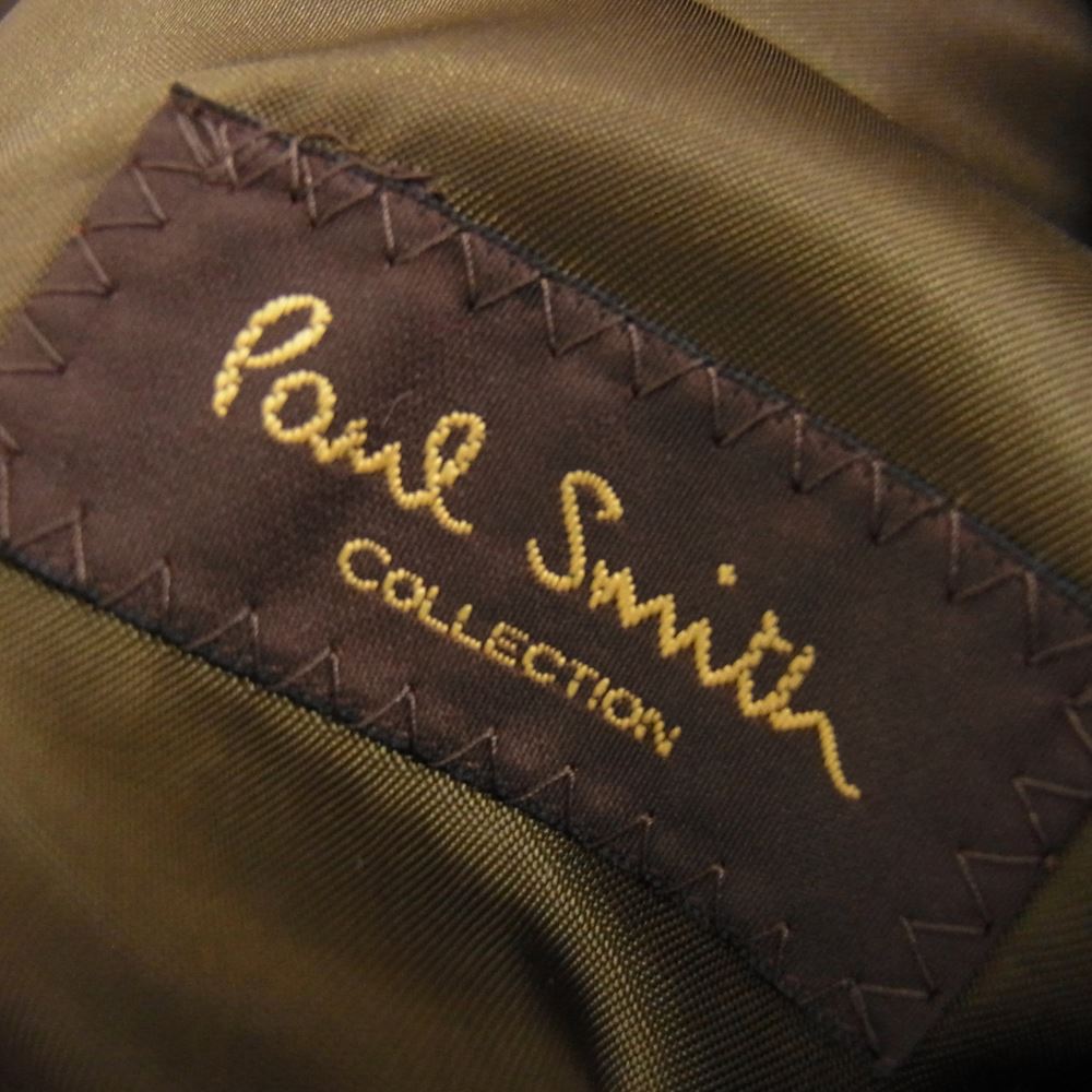 Paul Smith ポール・スミス PC-KS-56441  COLLECTION ピーコート Pコート ダブルボタン ウール カシミヤ混 カーキ系 M【中古】