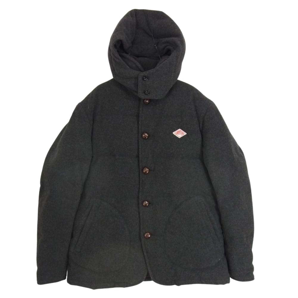 Danton ダントン 19A-FA-00 × BEAMS モッサ ダウン ジャケット グレー系 42【中古】