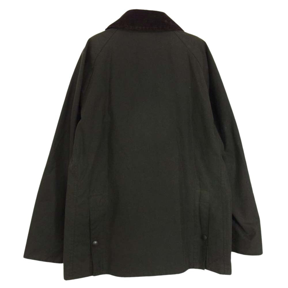 Barbour バブアー 英国製 BEDALE SL ビデイル スリムフィット オイルド ジャケット カーキ系 34【中古】