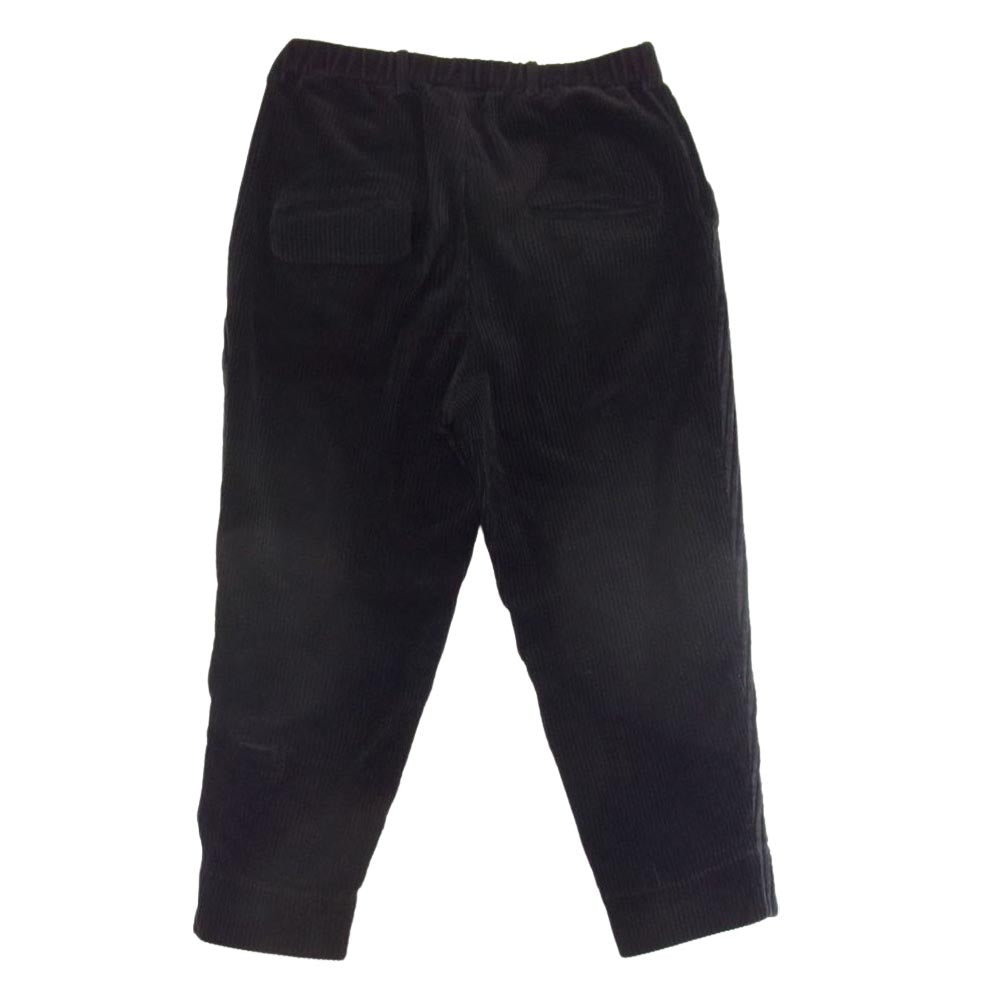 ドゥルカマラ コーデュロイ タック ワイド パンツ ブラック系 1【中古】