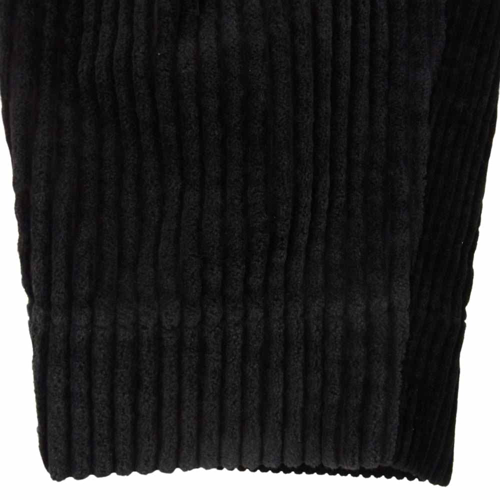 ドゥルカマラ コーデュロイ タック ワイド パンツ ブラック系 1【中古】