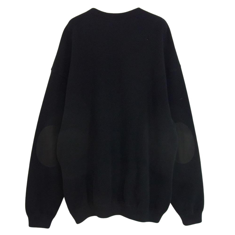 crepuscule クレプスキュール moss stitch V/N cardigan カーディガン ブラック系 2【中古】
