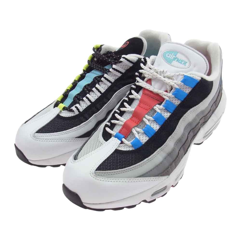NIKE ナイキ CJ0589 001 AIR MAX 95 QS GREEDY エアマックス95 グリーディー ローカット スニーカー マルチカラー グレー系 27.5cm【中古】