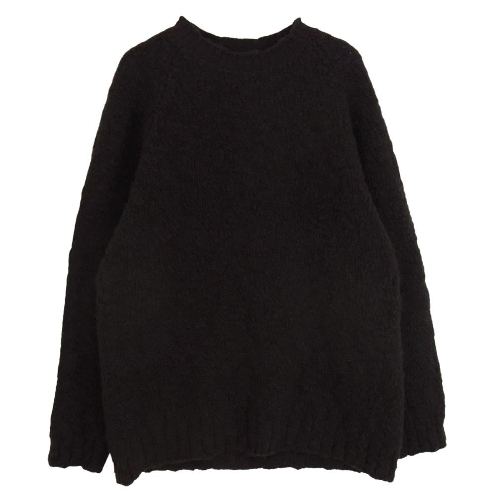 AURALEE オーラリー A21AP01SY WOOL SLUB KNIT P/O ウール スラブ ニット ブラウン系 5【中古】