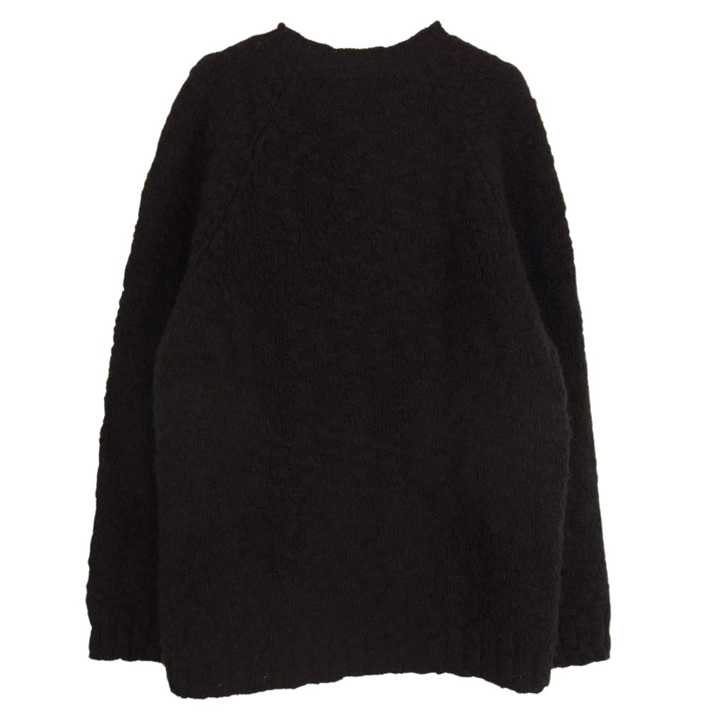AURALEE オーラリー A21AP01SY WOOL SLUB KNIT P/O ウール スラブ ニット ブラウン系 5【中古】