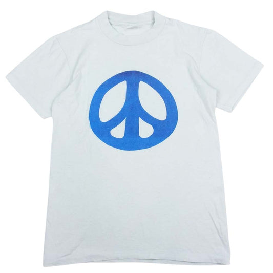 ステッドマン 80s ~ 90s USA製 プリント クルーネック 半袖 Tシャツ TEE  グレー系 S【中古】