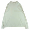 FEAR OF GOD フィアオブゴッド 22AW ESSENTIALS エッセンシャルズ SS TEE EGG SHELL モックネック 長袖 Tシャツ ライトベージュ系 S【中古】
