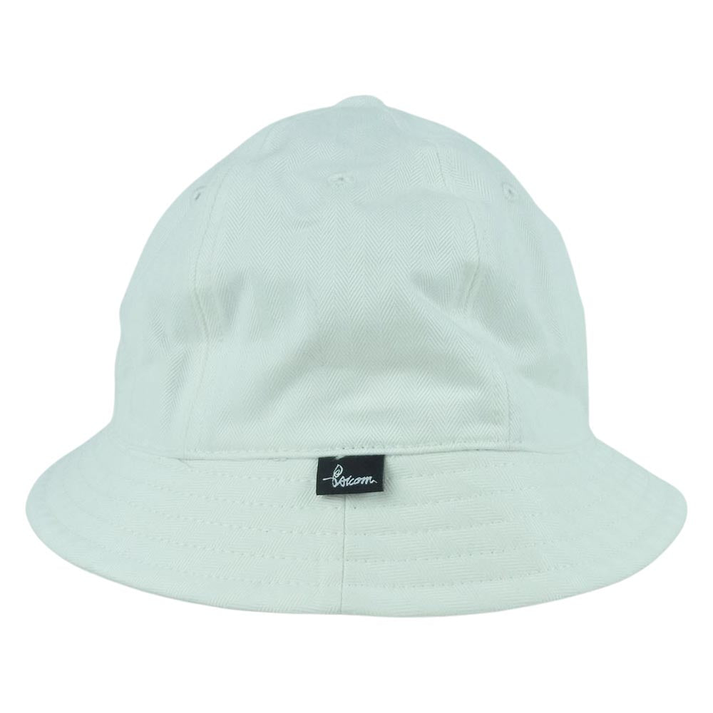 Psicom サイコム Jungle Hat ヘリンボーン ジャングル ハット 帽子 コットン 日本製 ホワイト系【中古】