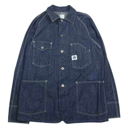 POST OVERALLS ポストオーバーオールズ ENGINEER'S JACKET JAPANESE 10oz. DENIM エンジニア デニム ジャケット インディゴブルー系 M【中古】