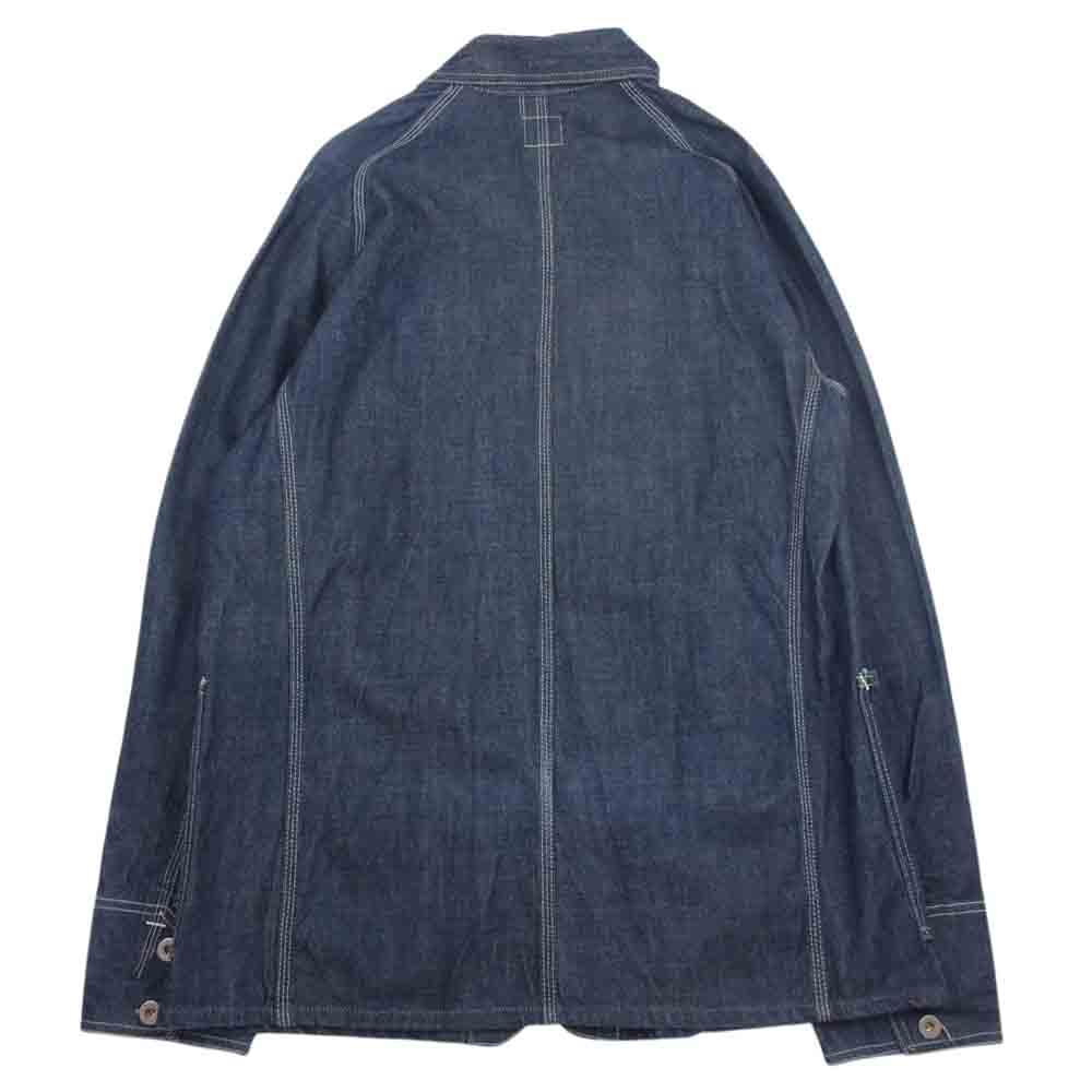 POST OVERALLS ポストオーバーオールズ ENGINEER'S JACKET JAPANESE 10oz. DENIM エンジニア デニム ジャケット インディゴブルー系 M【中古】