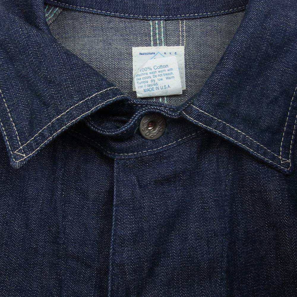 POST OVERALLS ポストオーバーオールズ ENGINEER'S JACKET JAPANESE 10oz. DENIM エンジニア デニム ジャケット インディゴブルー系 M【中古】