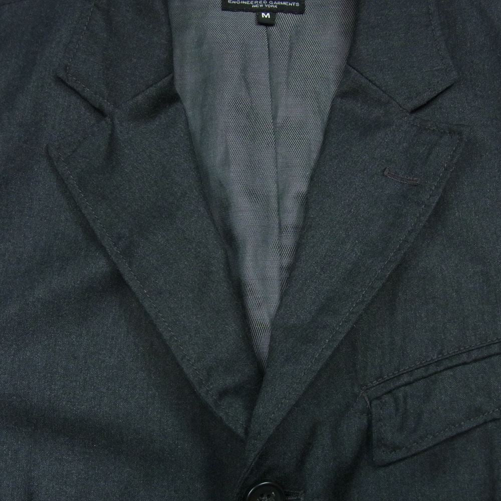 Engineered Garments エンジニアードガーメンツ Andover Jacket Wool ウール アンドーバー テーラード ジャケット ダークグレー系 M【中古】