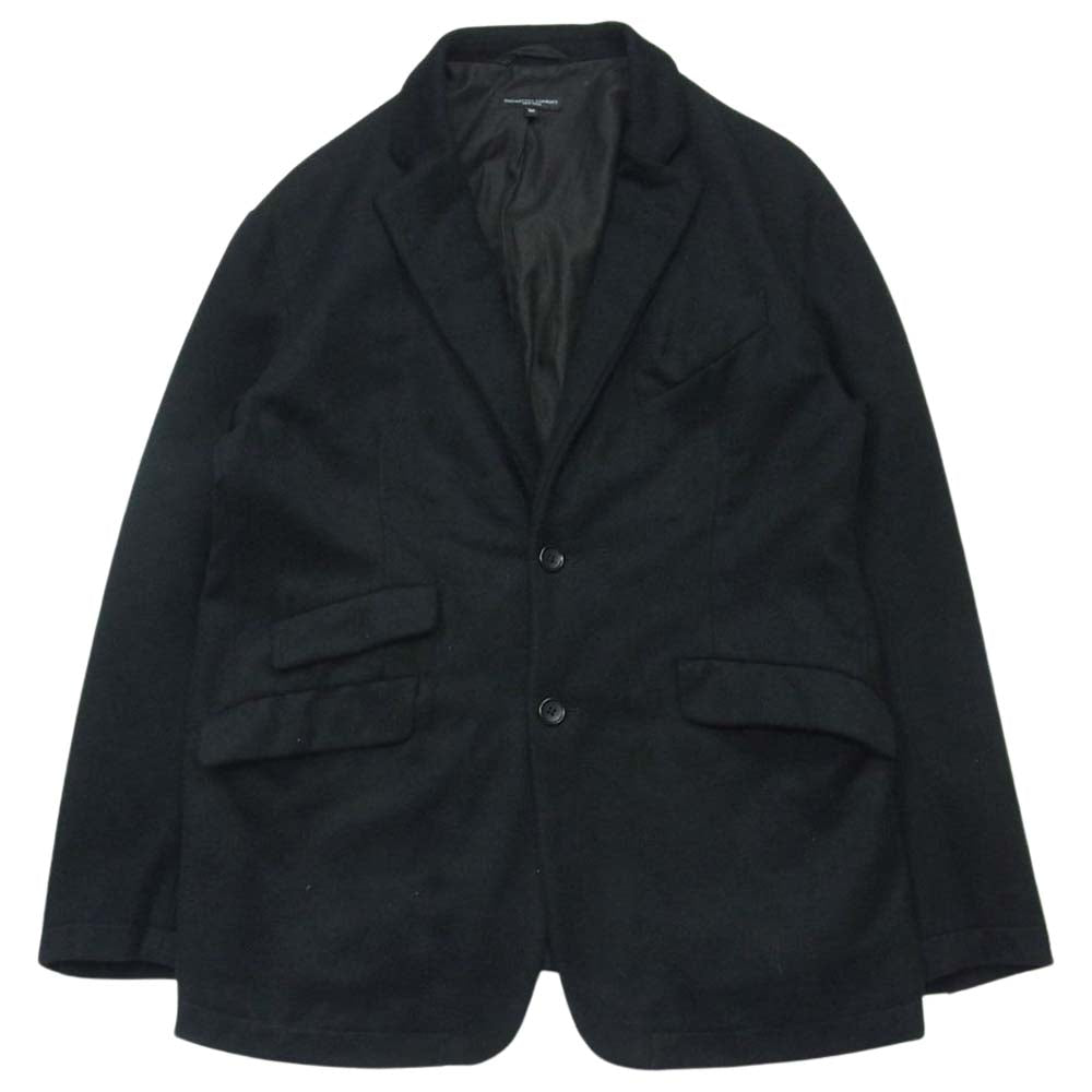 Engineered Garments エンジニアードガーメンツ カシミヤ混ウール アンドーバー テーラード ジャケット ブラック系 M【中古】