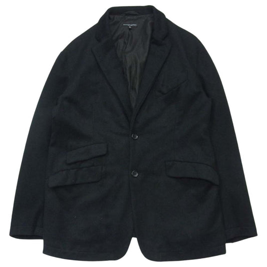 Engineered Garments エンジニアードガーメンツ カシミヤ混ウール アンドーバー テーラード ジャケット ブラック系 M【中古】