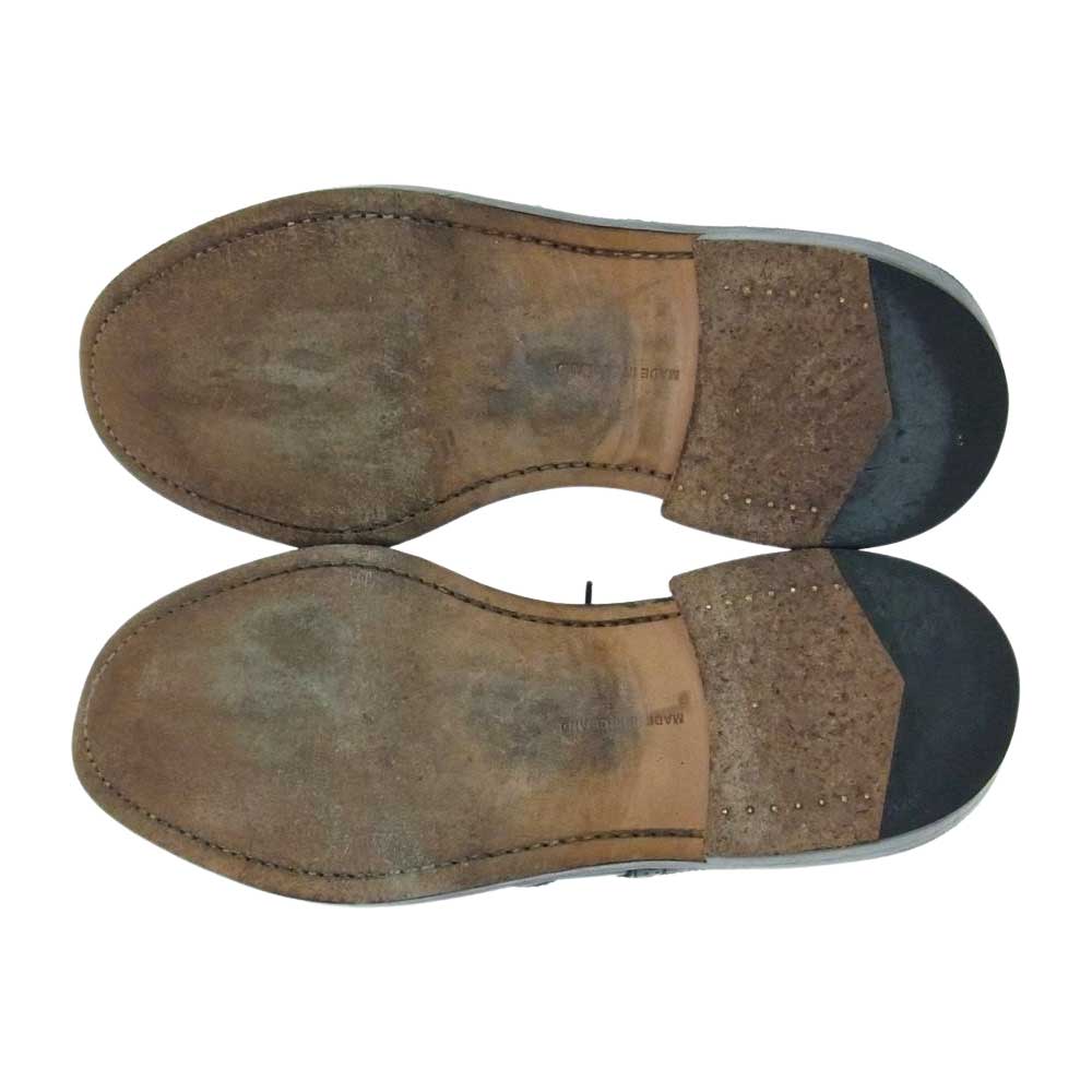 Tricker's トリッカーズ 7302 DERBY BROGUES KESWICK ケスウィック ダービーブローグス ウィングチップ ドレスシューズ ブラック系 US9【中古】