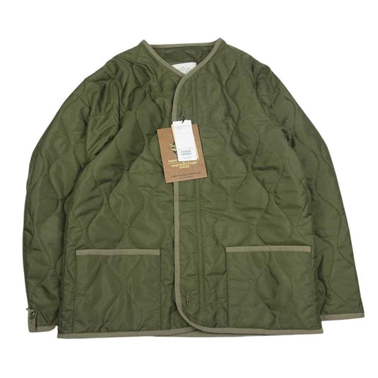 Buzz Rickson's バズリクソンズ BR14863 Type M-65 LINER ライナー キルティング キルト ジャケット オリーブ系 L【新古品】【未使用】【中古】