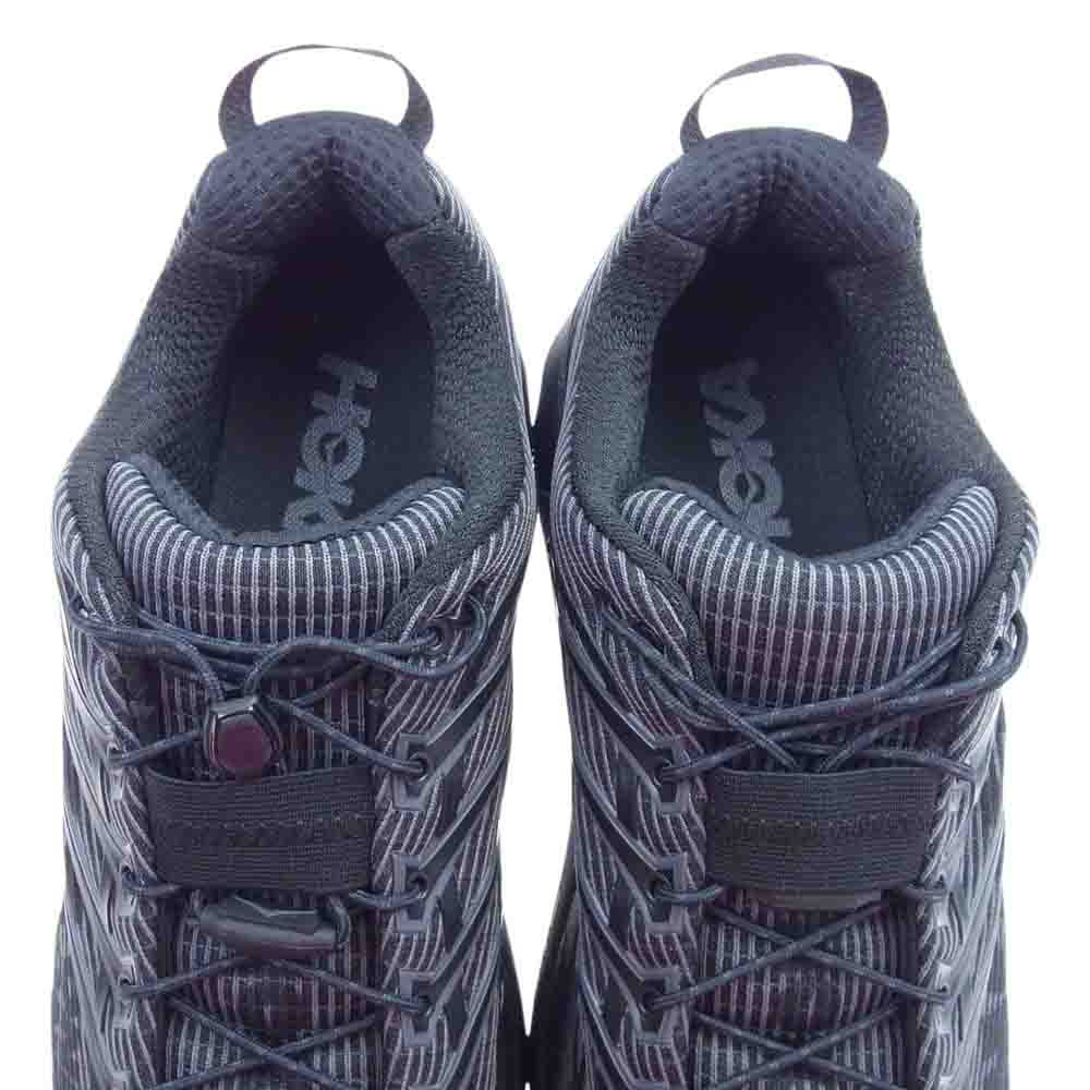 HOKA ONE ONE ホカ オネオネ MAFATE ORIGINS Black マファテ オリジンズ スニーカー ブラック系 28cm【極上美品】【中古】